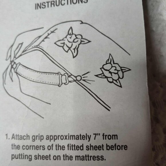 Adjustable Elastic Bed Sheet Holder Gripper Fastener Straps - Set of 4 - Picture 3 of 4